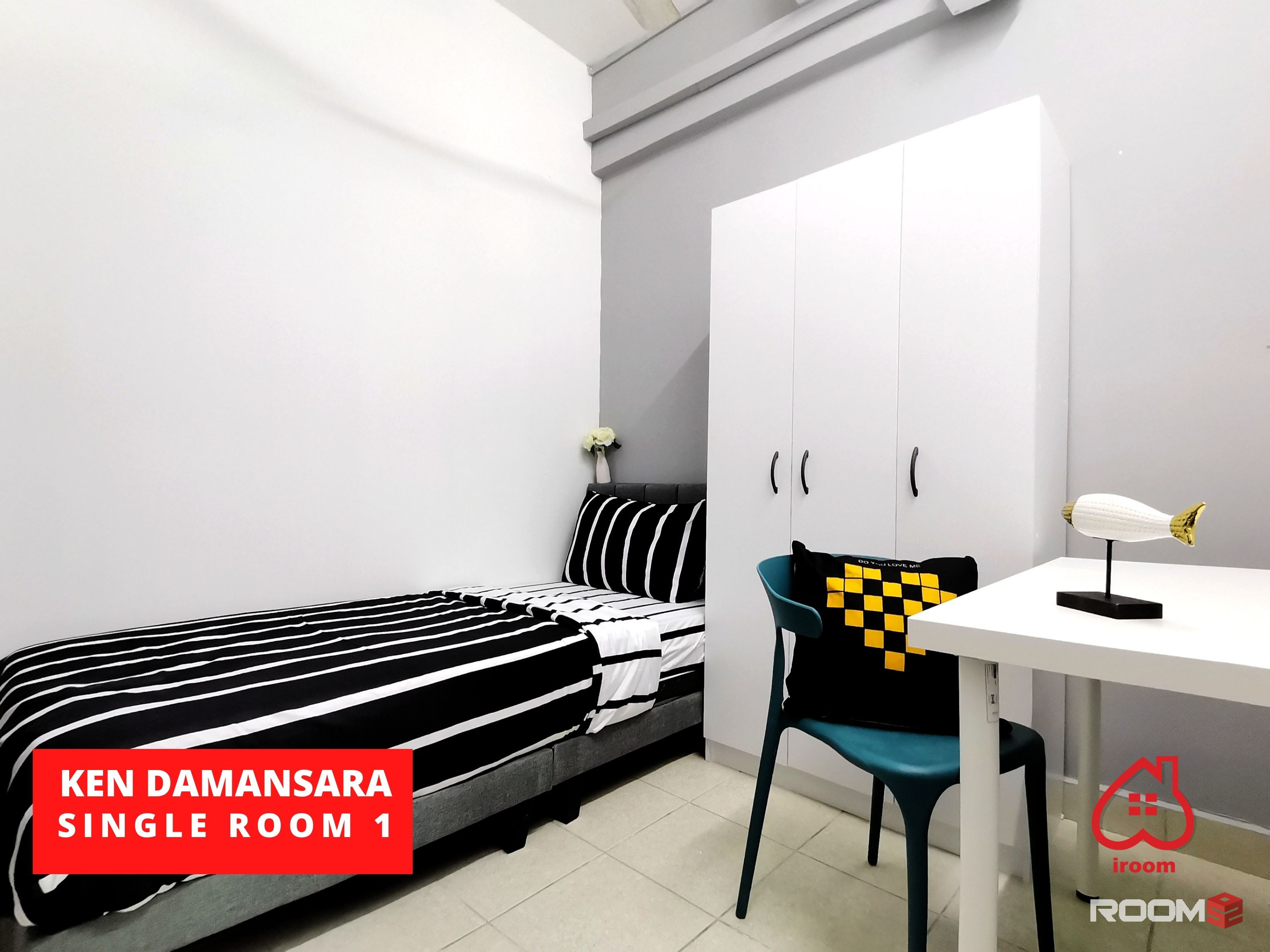 [100% NEW FURNITURE] Single room for rent @ Ken Damansara