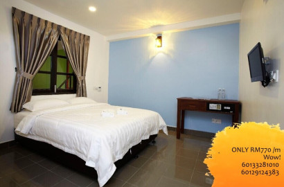Near LRT HOTEL Master Room at Bukit Bintang, KL City Centre