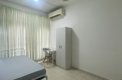 Single Aircond Room Near LRT SS18 | SS18 Subang Jaya