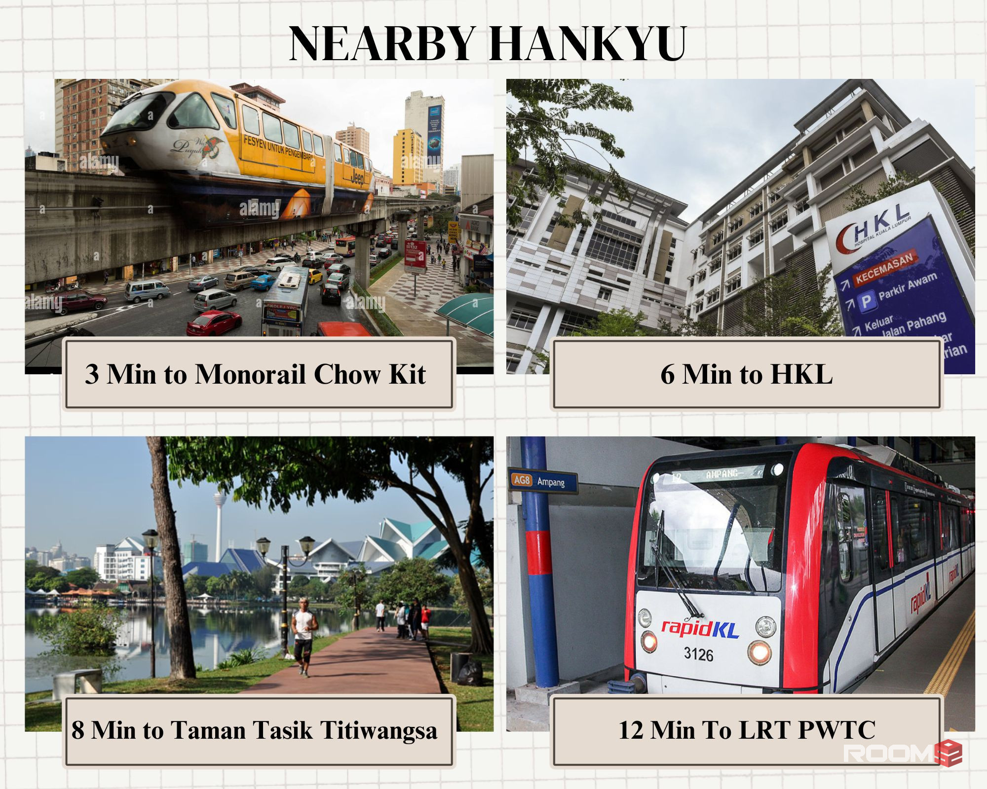 Convenient-Located Room 👀 : ZERO DEPOSIT Room Rental 12 Min to near LRT/MRT 🚄