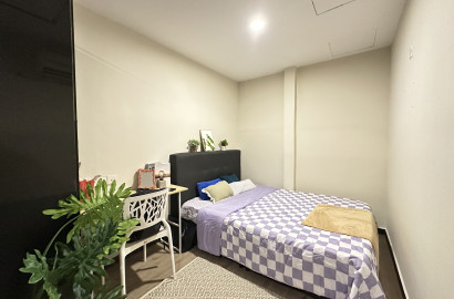 🔥 0 Deposit !! 🏨[ SS4 Holmes Co-Living ] Fully Furnished with Private Bathroom & A/C for Rent !! near LRT