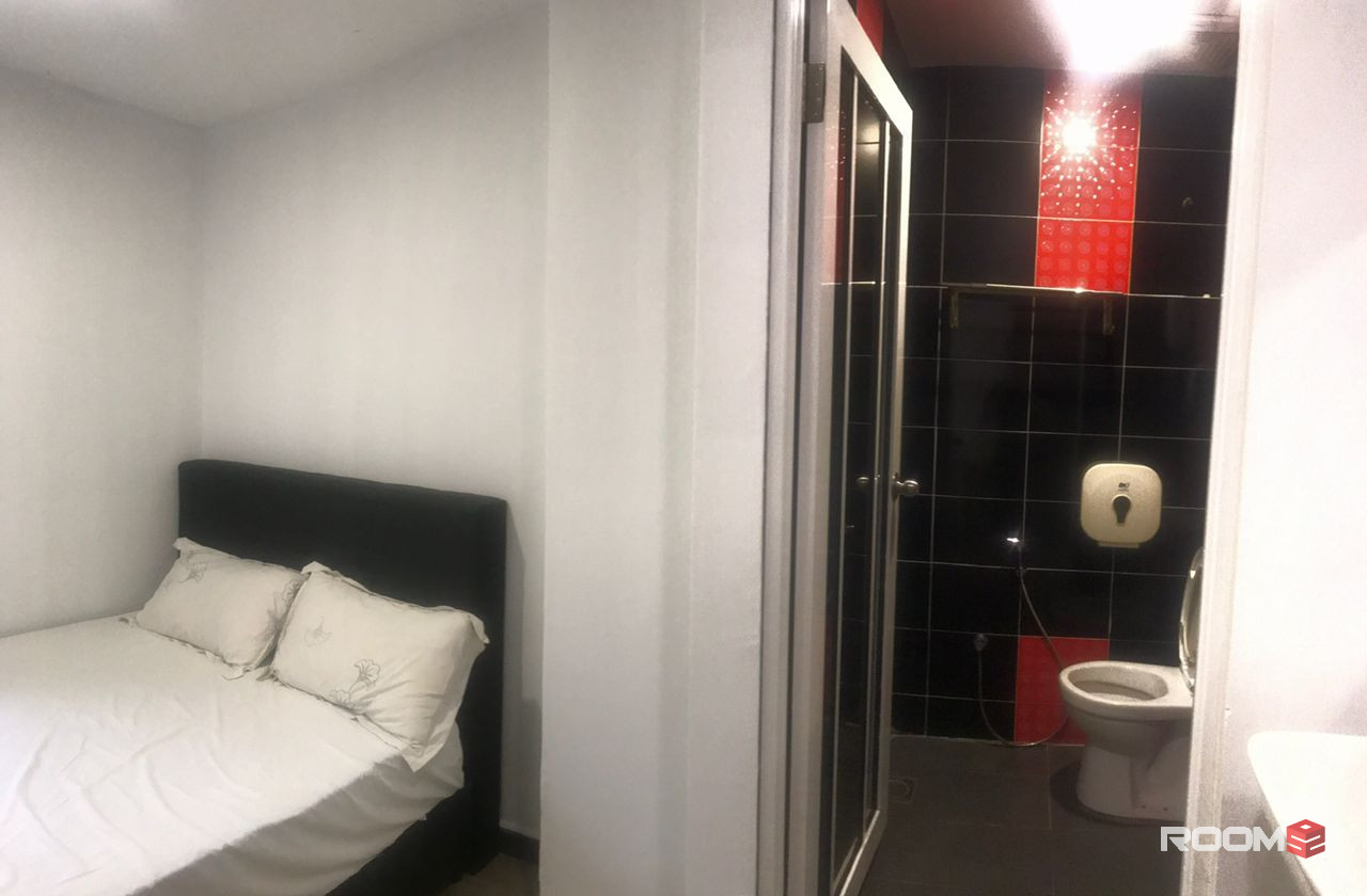 🔥 0 Deposit !! 🏨 [ SS4 Holmes Co-Living ] Fully Furnished Room with Private Bathroom & A/C for Rent !!