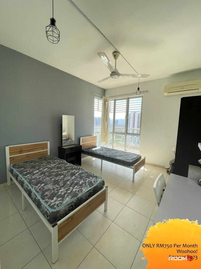 [Near TARUC University College🤩] Comfy Fully Furnished Middle Room for RENT in PV13