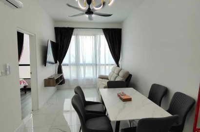 Cubic Botanical Fully furnished (Wi-Fi provided) with a breathtaking city view (Bangsar South)