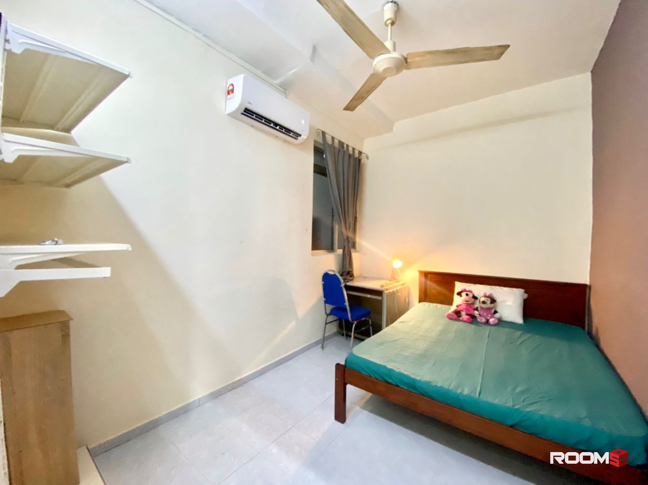 Middle Room at Bandar Sunway, Petaling Jaya 😎 ~ Bilik Sewa Bandar Sunway ([𝑭/𝑭𝒖𝒓𝒏𝒊𝒔𝒉]) KL, Sunway Mentari