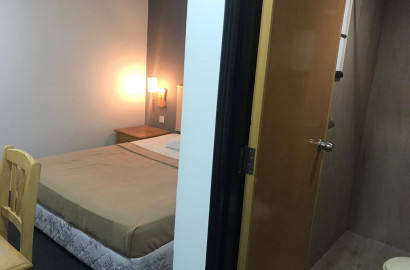 🏨 [ Bandar Puchong Jaya Hotel ] Fully Furnished Hotel Bedroom with Private Bathroom & A/C only for rent !!!! no Window