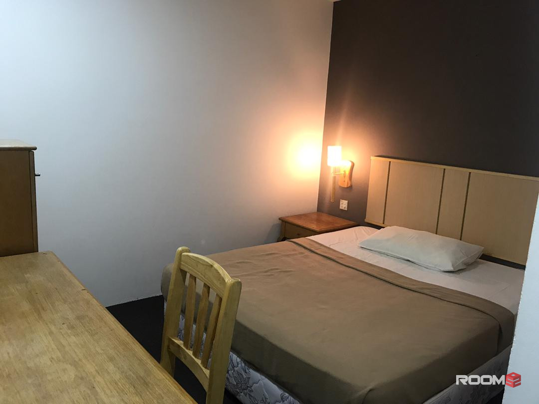 🏨 [ Bandar Puchong Jaya Hotel ] Fully Furnished Hotel Bedroom with Private Bathroom & A/C only for rent !!!! no Window