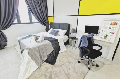 Superb Cozzy Fully Furnished Female house Master bedroom in Seberang Perai