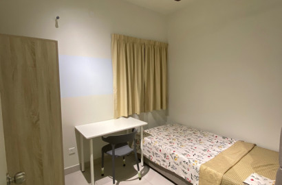 Single Room New Condo for Female Muslim Only