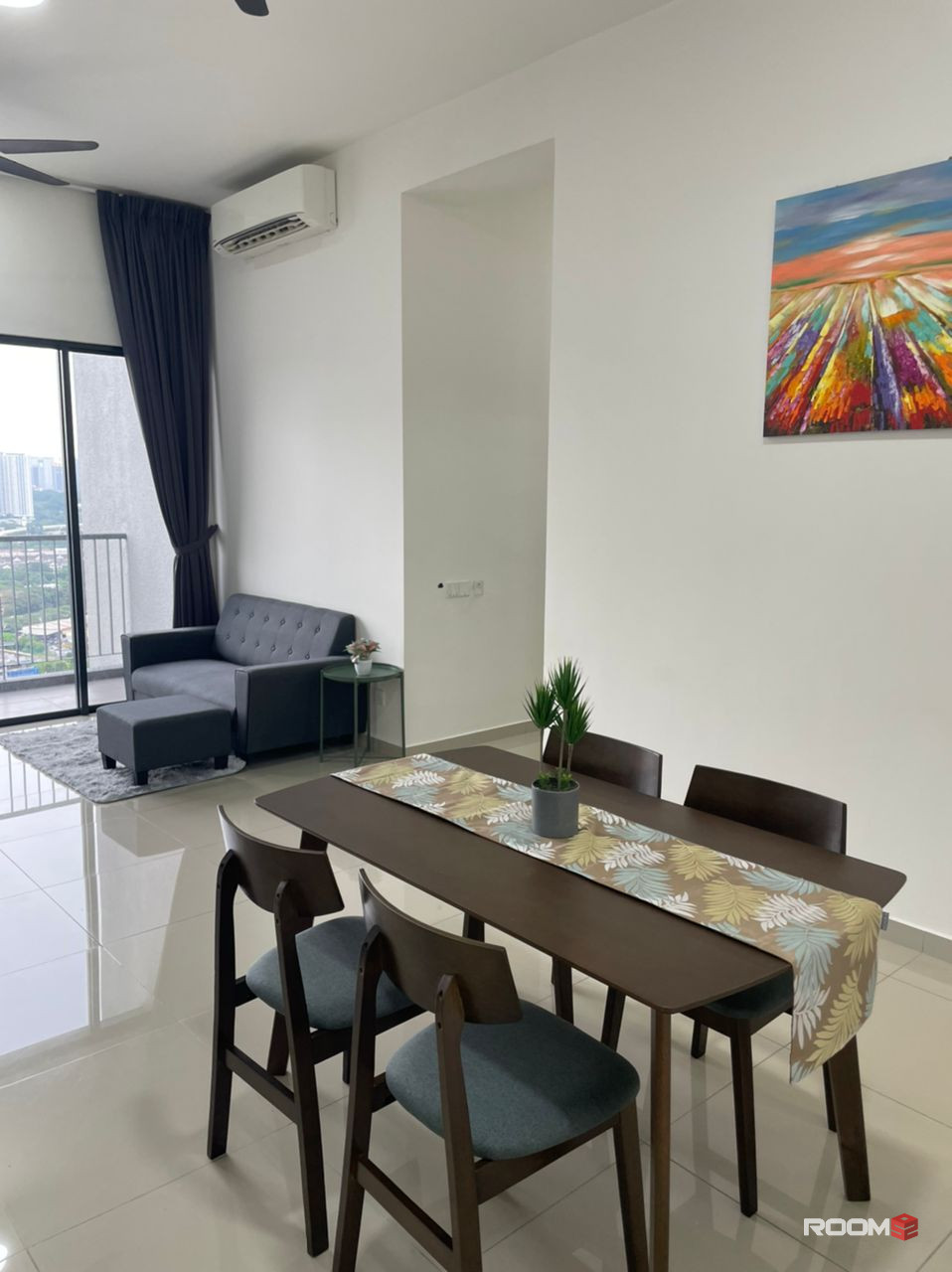 Cozy Master Room for rent @ Nidoz Residence, Desa Petaling, Kuchai Lama.