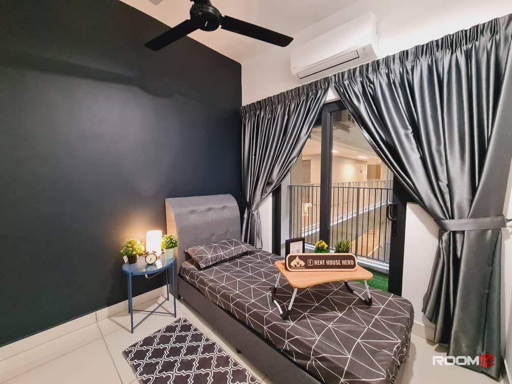 𝐅𝐑𝐄𝐄 𝐖𝐈𝐅𝐈 [Condominium Parc 3] Walking Distance To 🚊 LRT/ MRT , Bilik Sewa Cheras Maluri, Sunway Velocity,TRX.