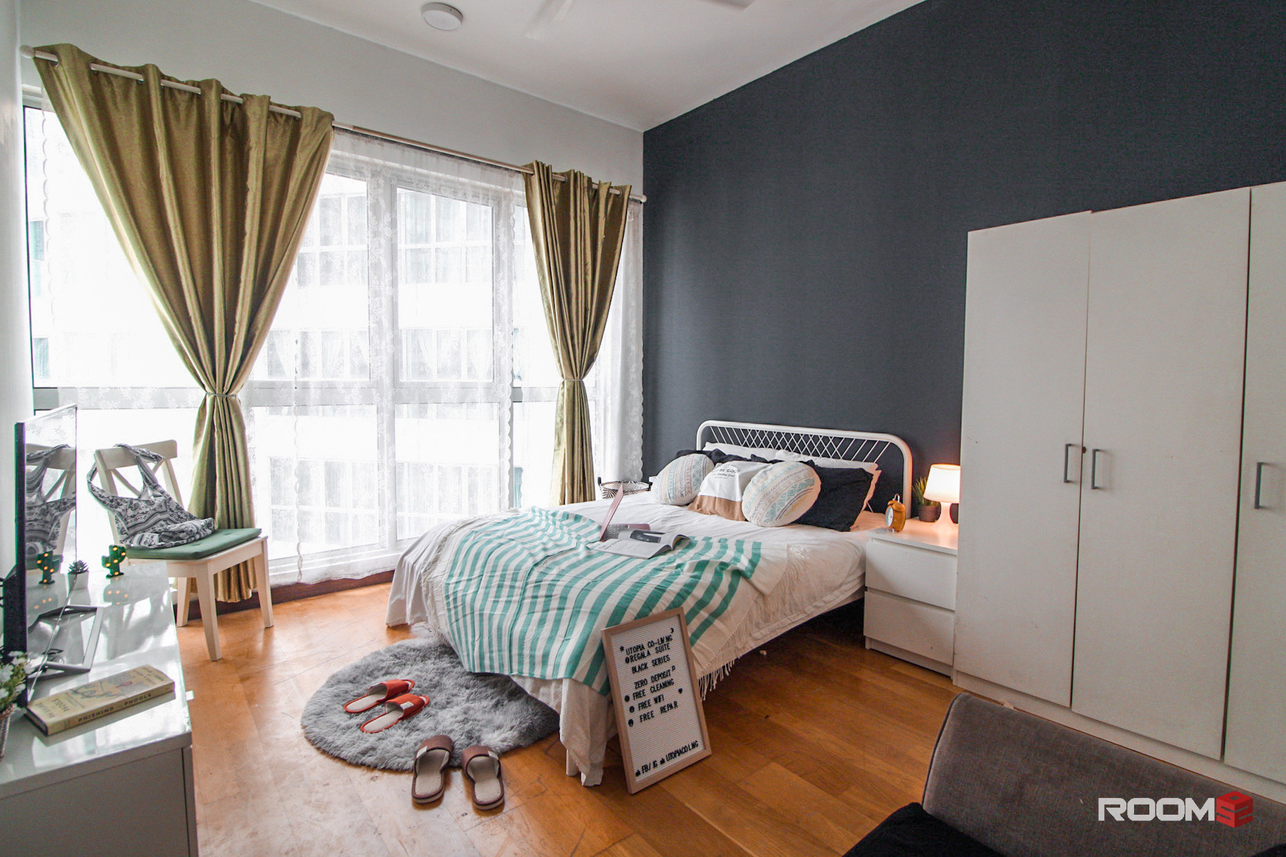 Life Here If You Want To Have Interesting Lifestyle 😏 Affordable Room At Regalia Suites 🪩🌃💃 Zero Deposit !