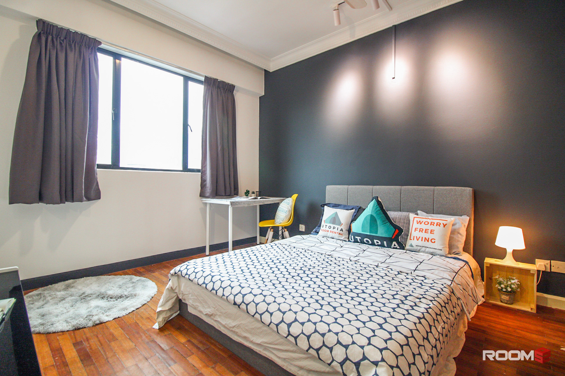 🚇 Walk to LRT PWTC ! Fully Furnished Rooms at Bistari Condominium🛏️