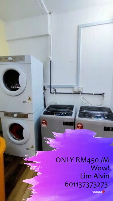 Urgent Move In~ Walking distance taman mutiara mrt! Available Room For Rent NOW !