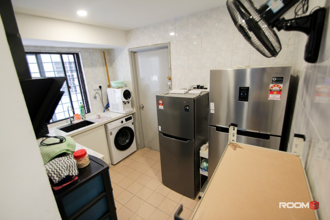 8min to LRT Pudu❗Kenanga Point, Comfort and Convenience Place💥Fully Furnish With Aircond Middle Room, Near Bukit Bintan