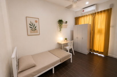 ✨ Fully Furnished Room | Near Shah Alam & Kota Kemuning