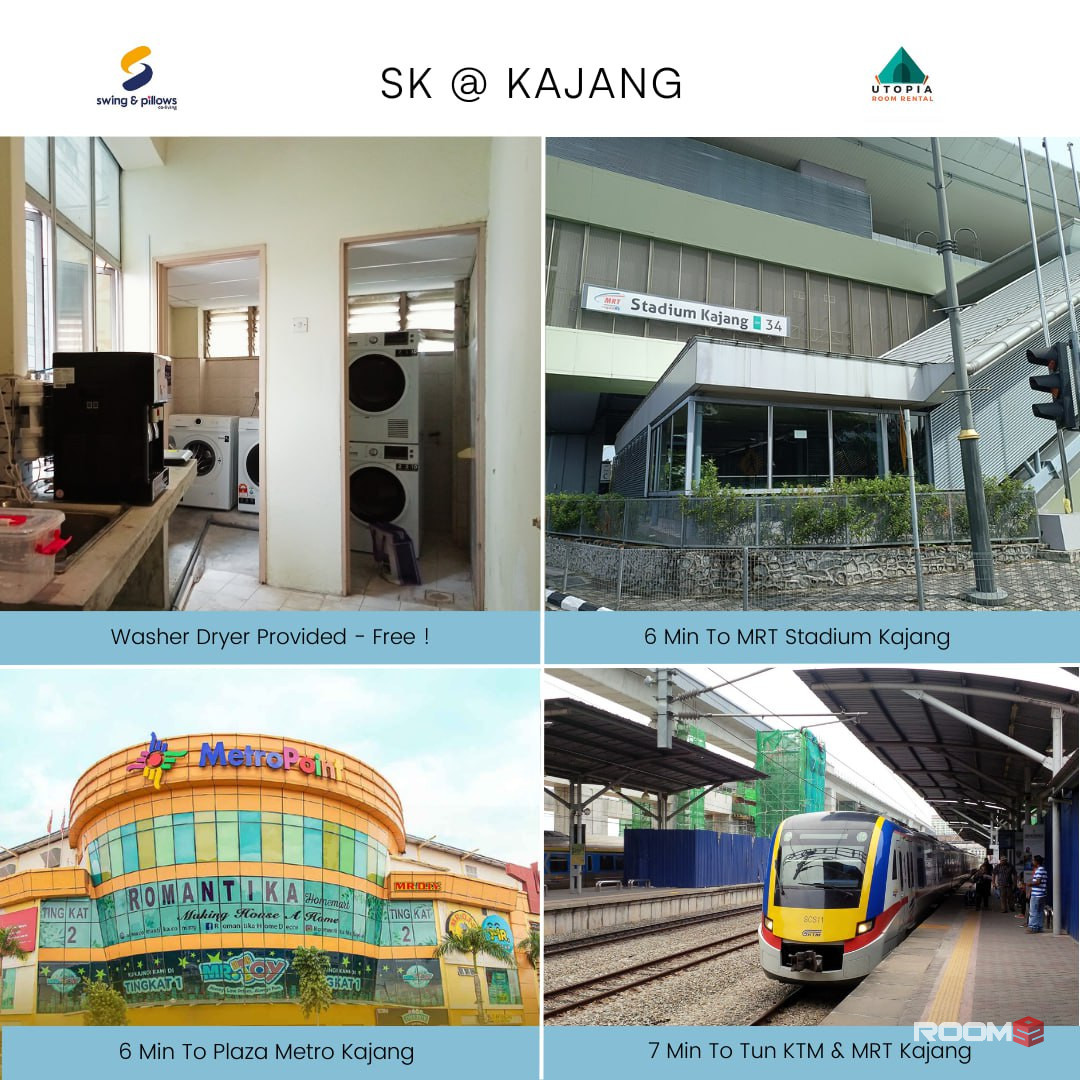 "Your Kajang Getaway Awaits! Just 6 Min from MRT Stadium 🌟🚄
