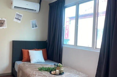Very Near MRT 🚶 5 Mins to MRT 🚶Master AC Room 🛁 @ Kepong, KL