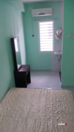 Fully furnished room with toilet puchong perdana