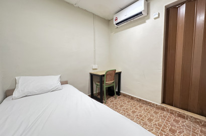 PROMO FOR EARLY BIRD‼️ZERO DEPOSIT🌈Private Single Room in Tun Sambathan Brickfield