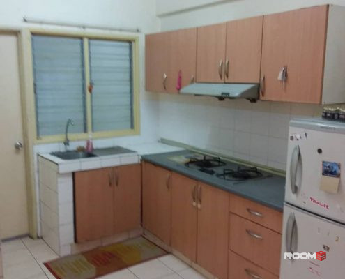 Fully furnished room at Pangsapuri seri Indah near the Mines, KTM Serdang