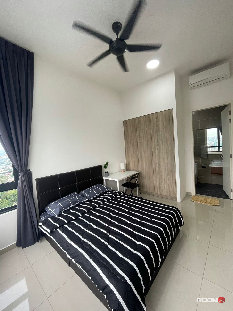 Cozy Master Room for rent @ Nidoz Residence, Desa Petaling, Kuchai Lama.