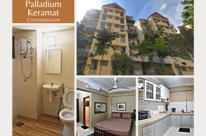 Room For Rent At Palladium Condominium Keramat, Kuala Lumpur