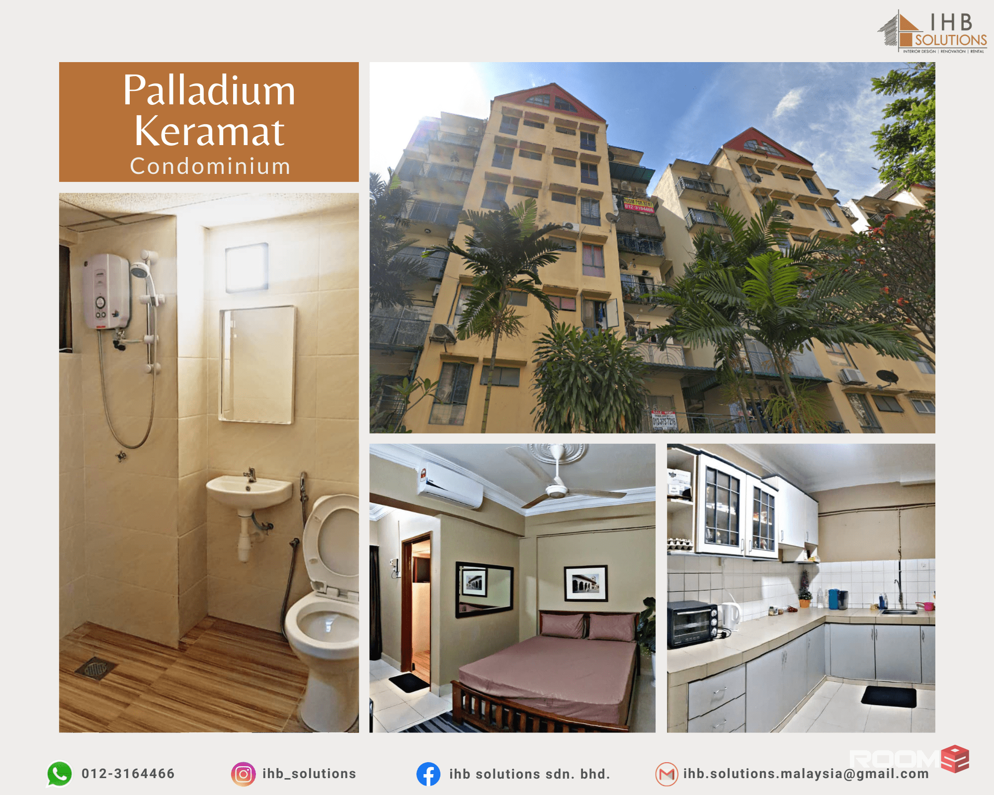 Room For Rent At Palladium Condominium Keramat, Kuala Lumpur