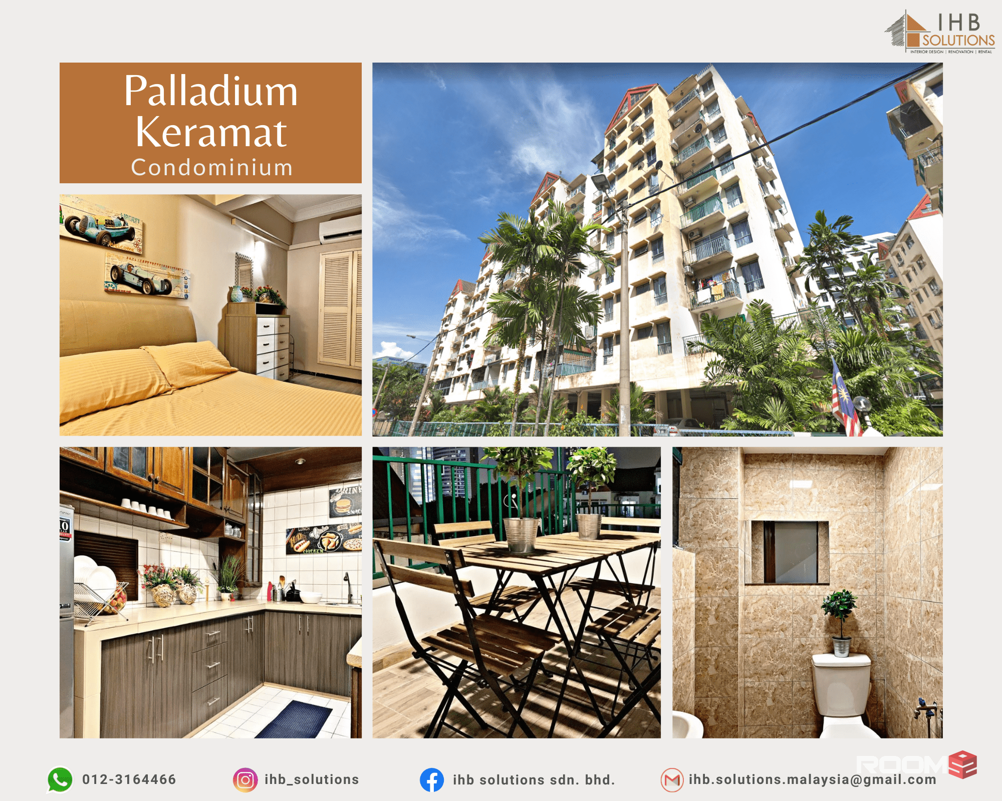 Medium Room At Palladium Condominium Keramat, Kuala Lumpur.