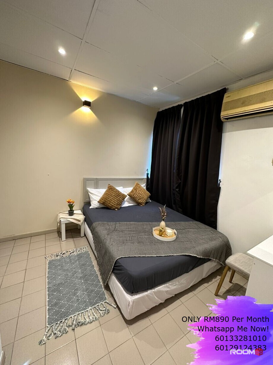 | Fully Furnished Master Room in Damansara Uptown Near Starling Mall🌟Kitchen Available⚡️Coliving☄️Imazium💥Uptown Offic