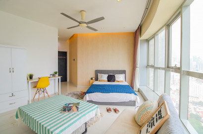 Rent Room with 🪑Fully Furnished at PWTC Area!! 🌠 Master room for rent at Chow Kit with private 🛁bathroom
