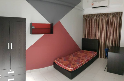 Fully Furnished Room For Rent Near Help University Subang Bestari @ Subang 2