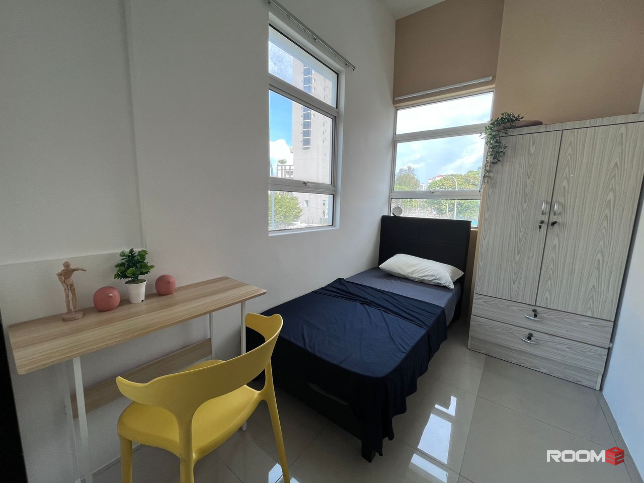 🏠 Room for Rent in Tanjung Bungah, Penang With New Furniture - Near Beautiful Beach 🌴