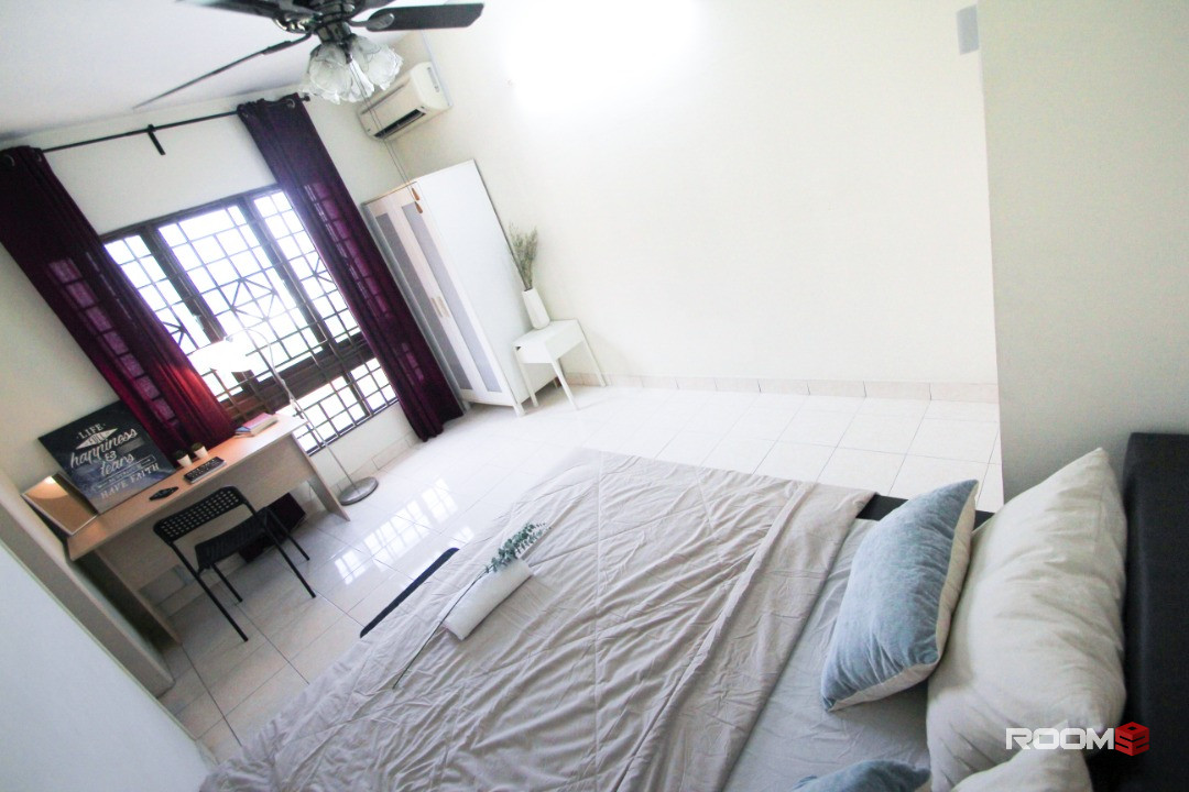 [Zero Deposit Package] Master Room with Private Bathroom for Rent @ Palm Spring Kota Damansara