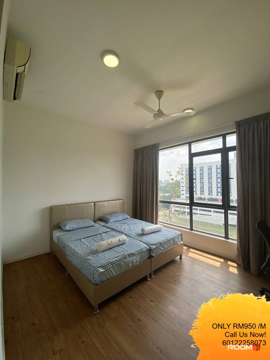 [FEMALE UNIT👸] Master Bedroom for RENT @ Shah Alam near UOW University College🔥