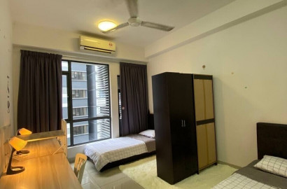 👩‍🦰Female Unit ✨Fully Furnished Cozy Shared Room for rent 📍beside KDU College!
