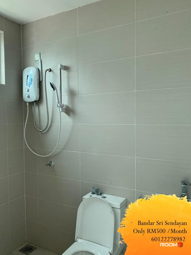 ALL INCLUDED, Fully Furnished+AC FREE Single Room for RENT at Bandar Sri Sendayan, Sendayan