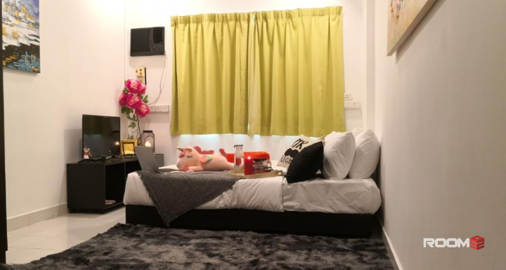 Damansara height studio without kitchen for rent @ rm1000 only !!!