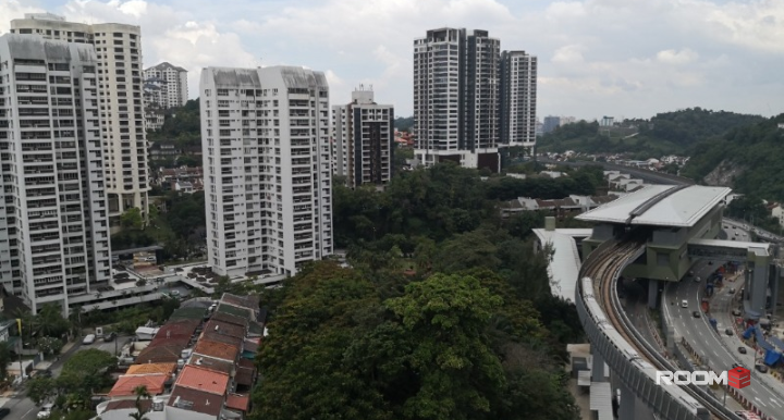 Damansara height studio without kitchen for rent @ rm1000 only !!!