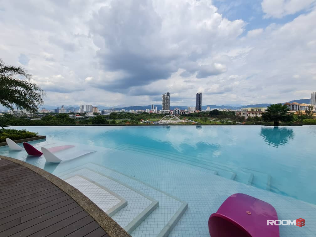 𝐅𝐑𝐄𝐄 𝐖𝐈𝐅𝐈 & 𝐏𝐀𝐑𝐊𝐈𝐍𝐆  [Condominium Parc 3] Walking Distance To 🚊 LRT/ MRT , Bilik Sewa Cheras Maluri, Sunway Velocity,TRX.