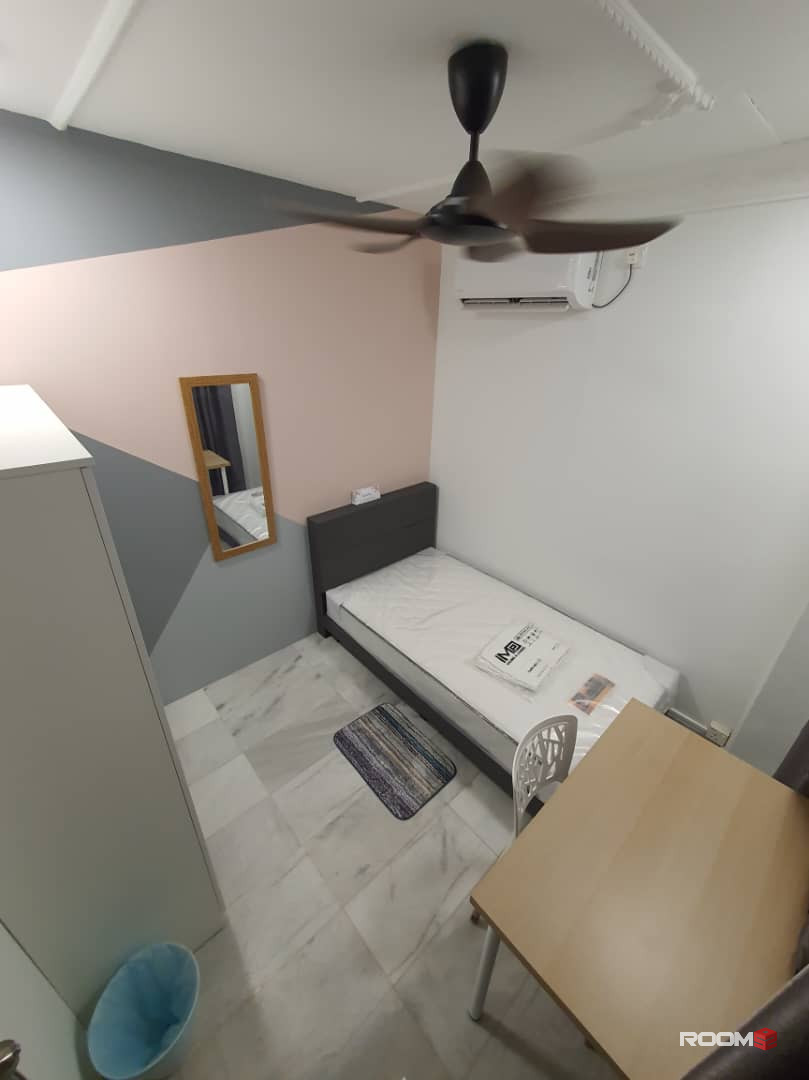 2-storey Terraced Small Room For Rent Newly Renovated units with brand NEW furniture.