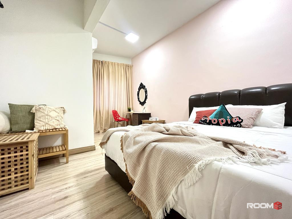 [Zero Deposit Package] Master Room with Private Bathroom for Rent @ Orange Pekoe Co-Living Bukit Bintang