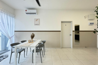 [Female je] New 100% Pixel City room 1min walk to LRT Salak Selatan