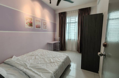 Female room for rent at Jentayu Residency @ Tampoi