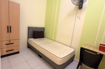 Male room for rent at Jentayu Residency @ Tampoi JB