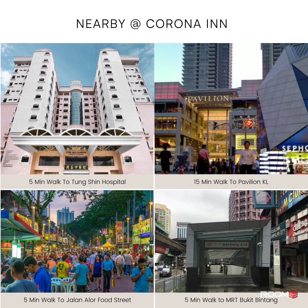 😎😍 Convenient Living for Easy Transport 🚶‍♀️  7 min walking to MRT Bukit Bintang 🚈🚄🚅
