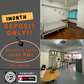 📢BOOKING NOW JUST ONE MONTH DEPOSIT ONLY🧨✨LIMITED ROOM FOR RENT IN SUBANG JAYA AREA✨